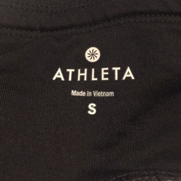 Athleta Black/Gray Workout Pants - Sz S - Picture 7 of 7